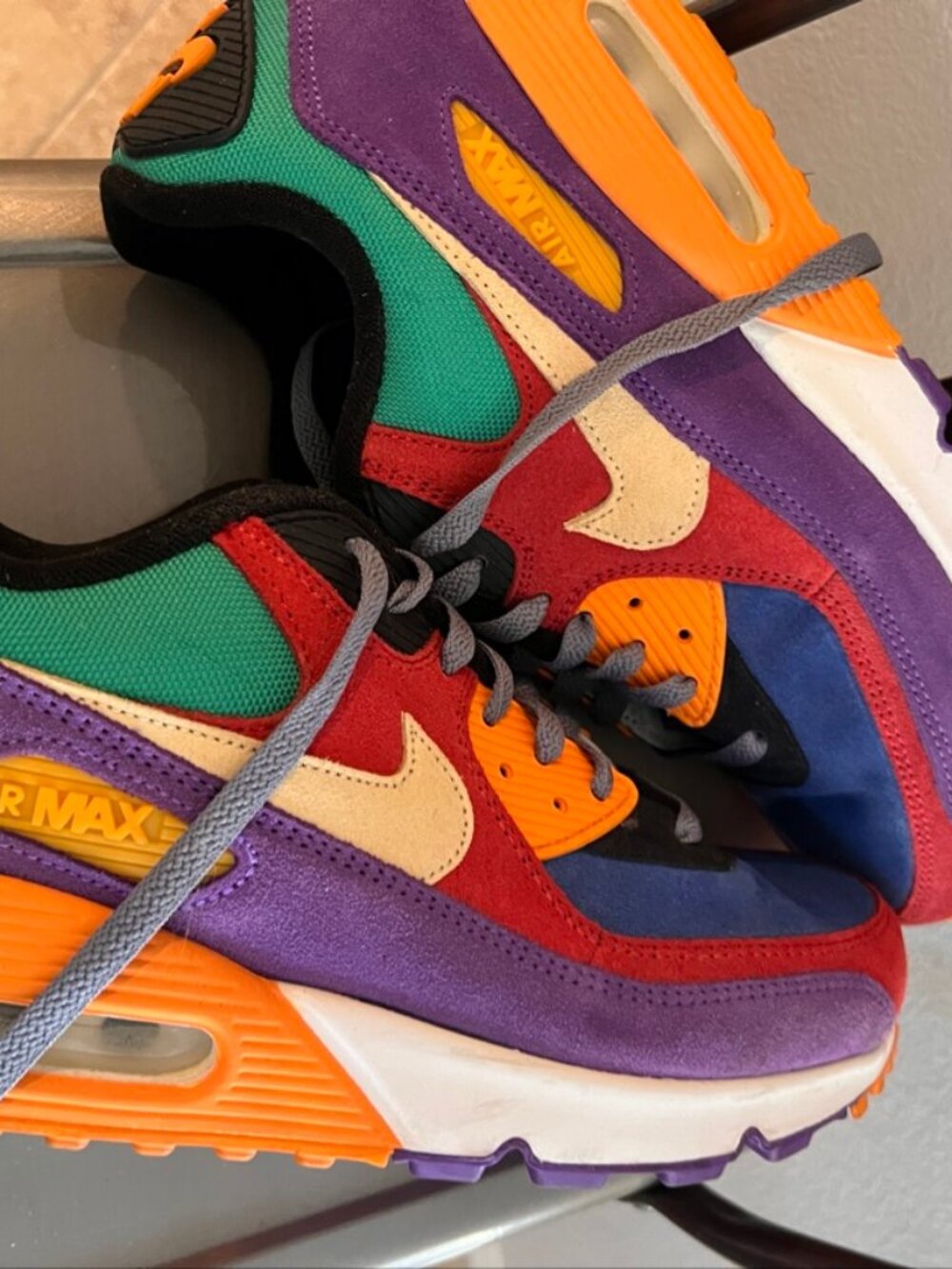 Nike Air Max 90 Viotech OG Sneakers Multicolor Size 11